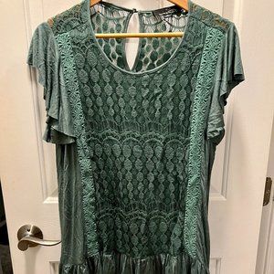 Suzanne Betro Boho style dress / shirt Size M